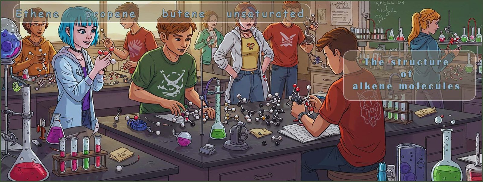 alkene structure header image